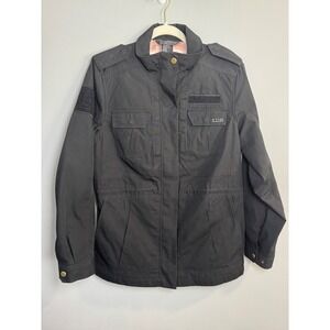 5.11‎ Tactical Women's Black Field Utility Jacket Medium Military Style